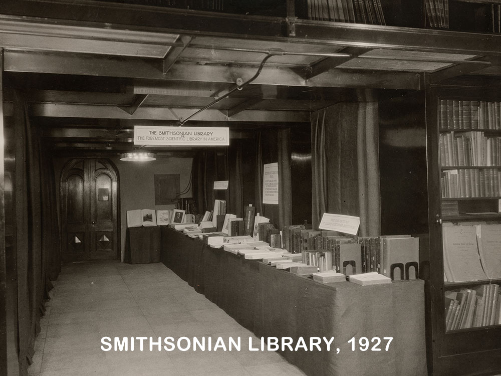 The Smithsonian Library, 1927